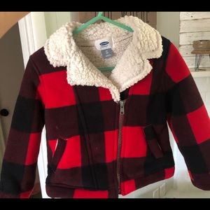 Old Navy Buffalo Plaid Jacket/Coat